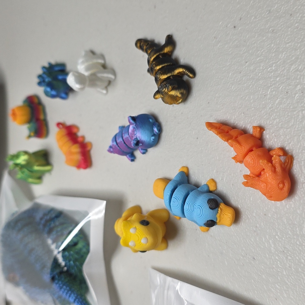 Lot of 15 3D Printed Animals - Picture 8 of 9
